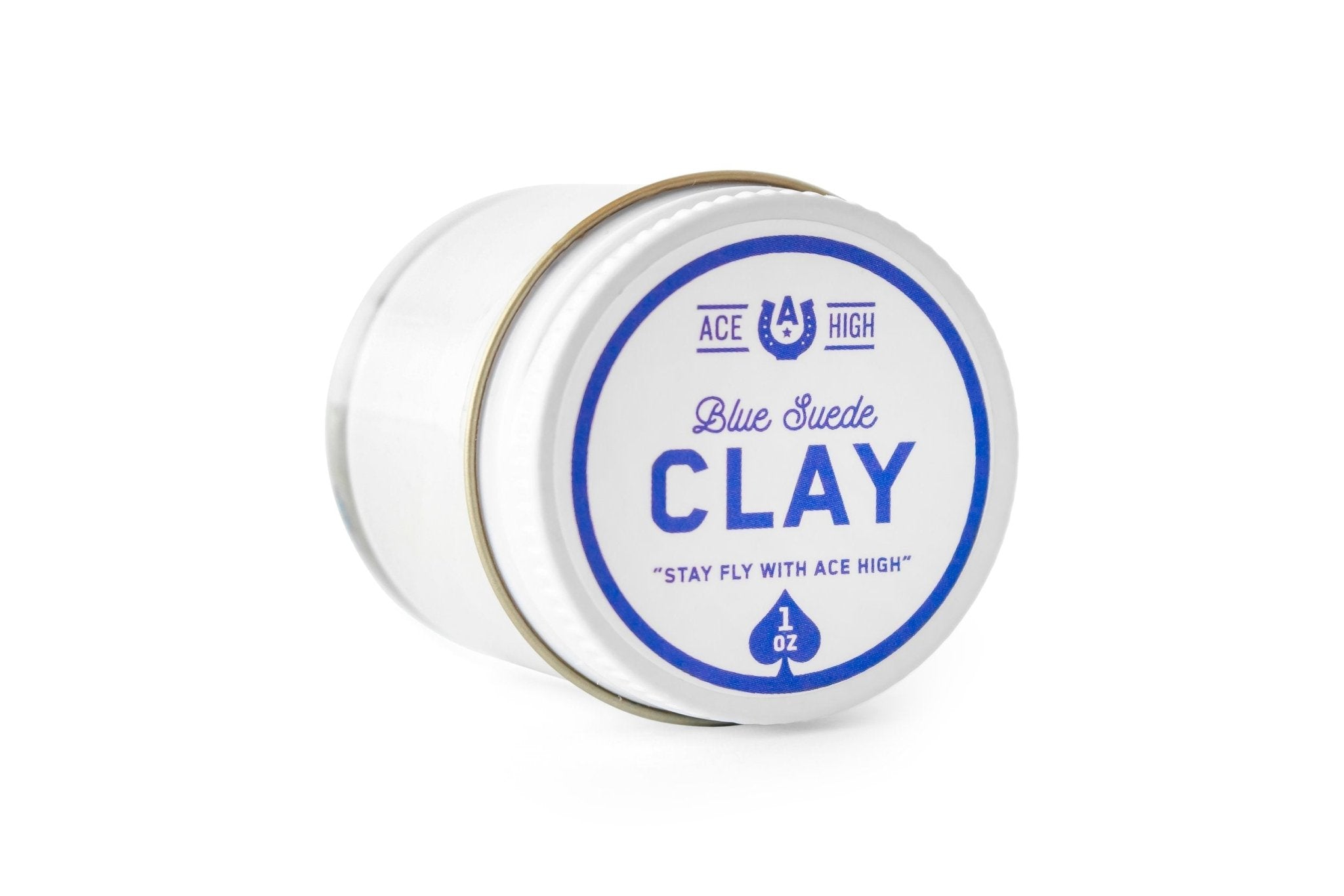 Blue Suede Clay - 1 oz Travel Size - Ace High Co