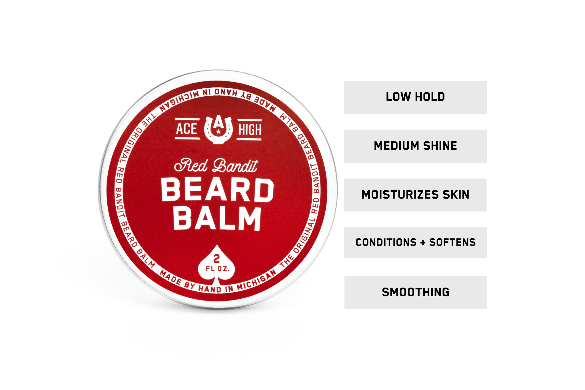 Red Bandit Beard Balm - Ace High Co